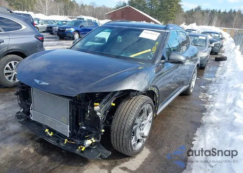 2024 Genesis Gv60 Performance Awd from USA, damaged, VIN KMUKEDSBXRU023868